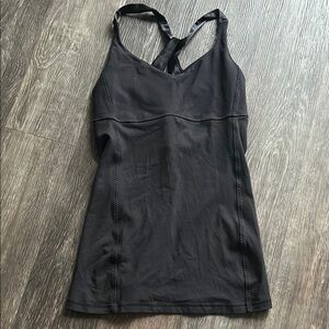 Women's Lululemon Black Tank Top Sz 6